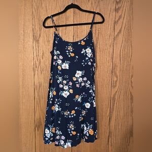 Floral Spaghetti Strap Dress